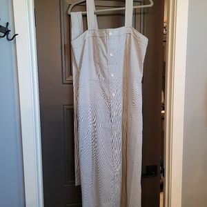 Everlane Cotton Weave Tank Dress